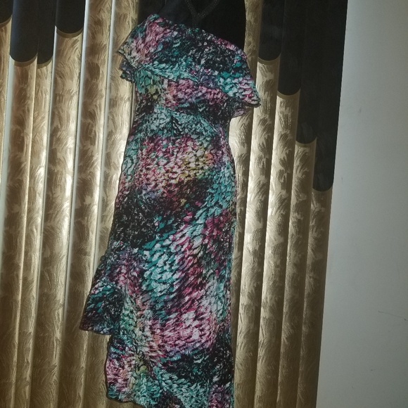 Poetry Multi Print High Low Dress - Picture 2 of 4